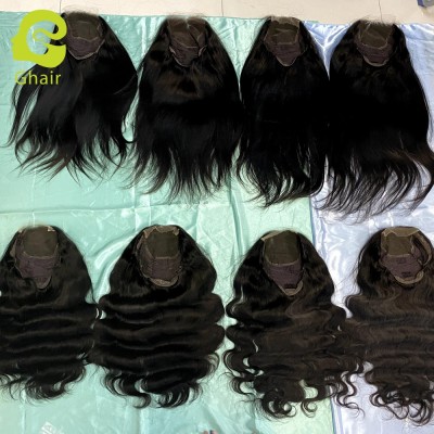 Natural Black HD Lace Closure Wig 5*5  Human Hair Virgin Hair For Women