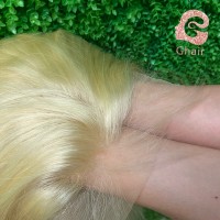 Film lace frontal 13*4 13*6 HD lace frontal 613 blonde color HD thin swiss lace frontal 613 frontal transparent lace frontal